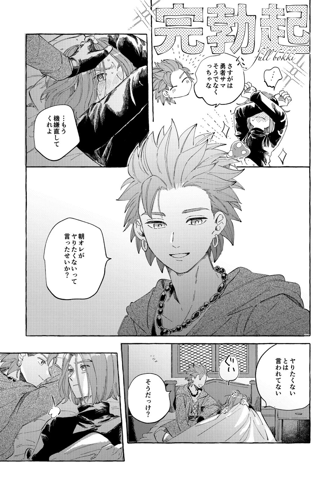 愛のみぞ知る【ドラゴンクエスト11/主カミュ】 page 14