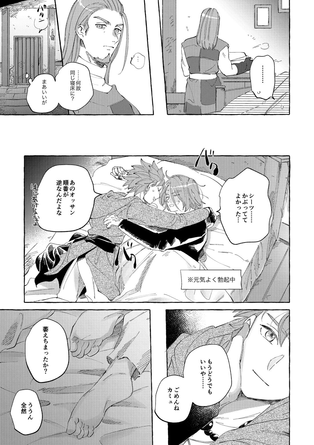 愛のみぞ知る【ドラゴンクエスト11/主カミュ】 page 18