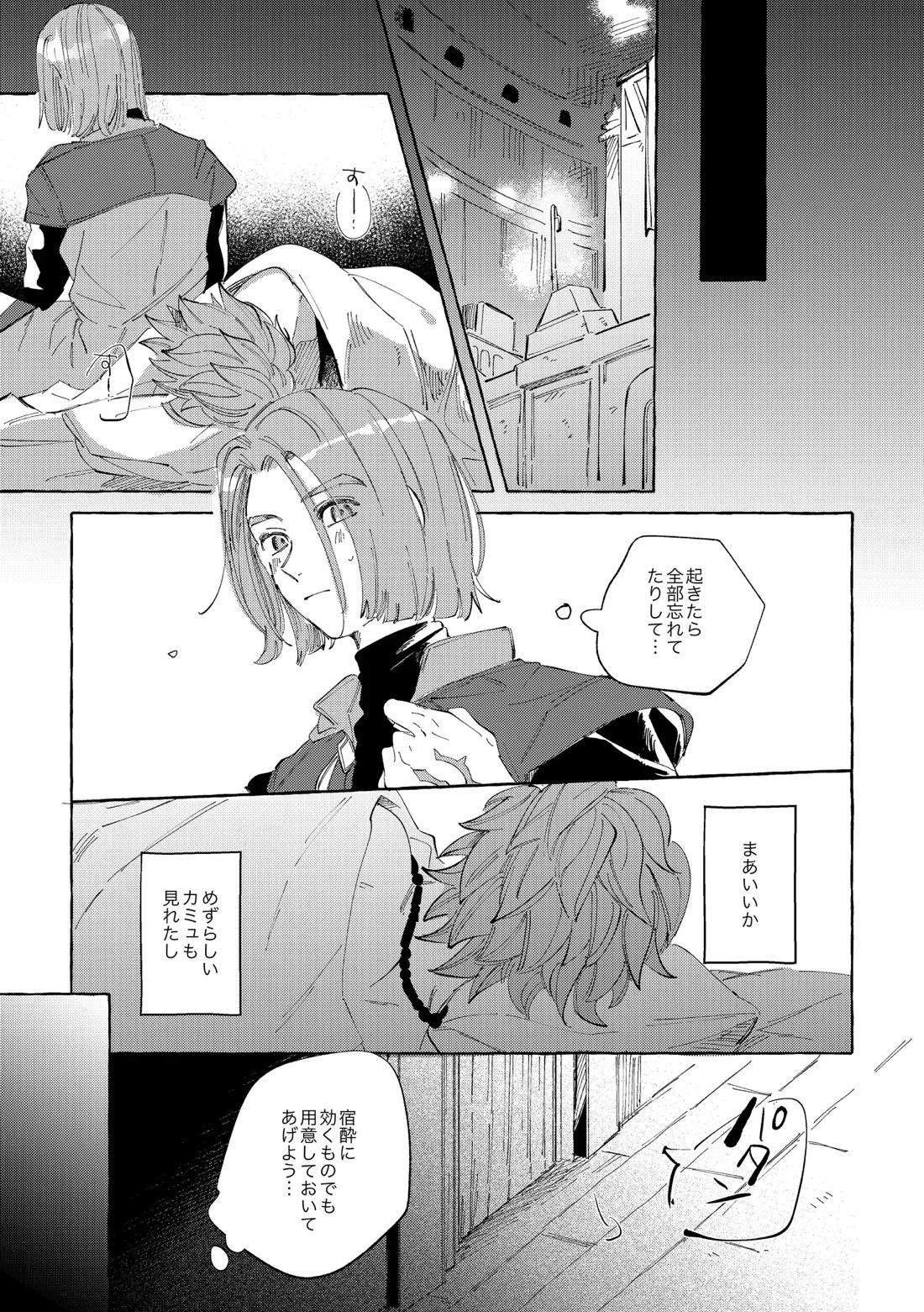 愛のみぞ知る【ドラゴンクエスト11/主カミュ】 page 22