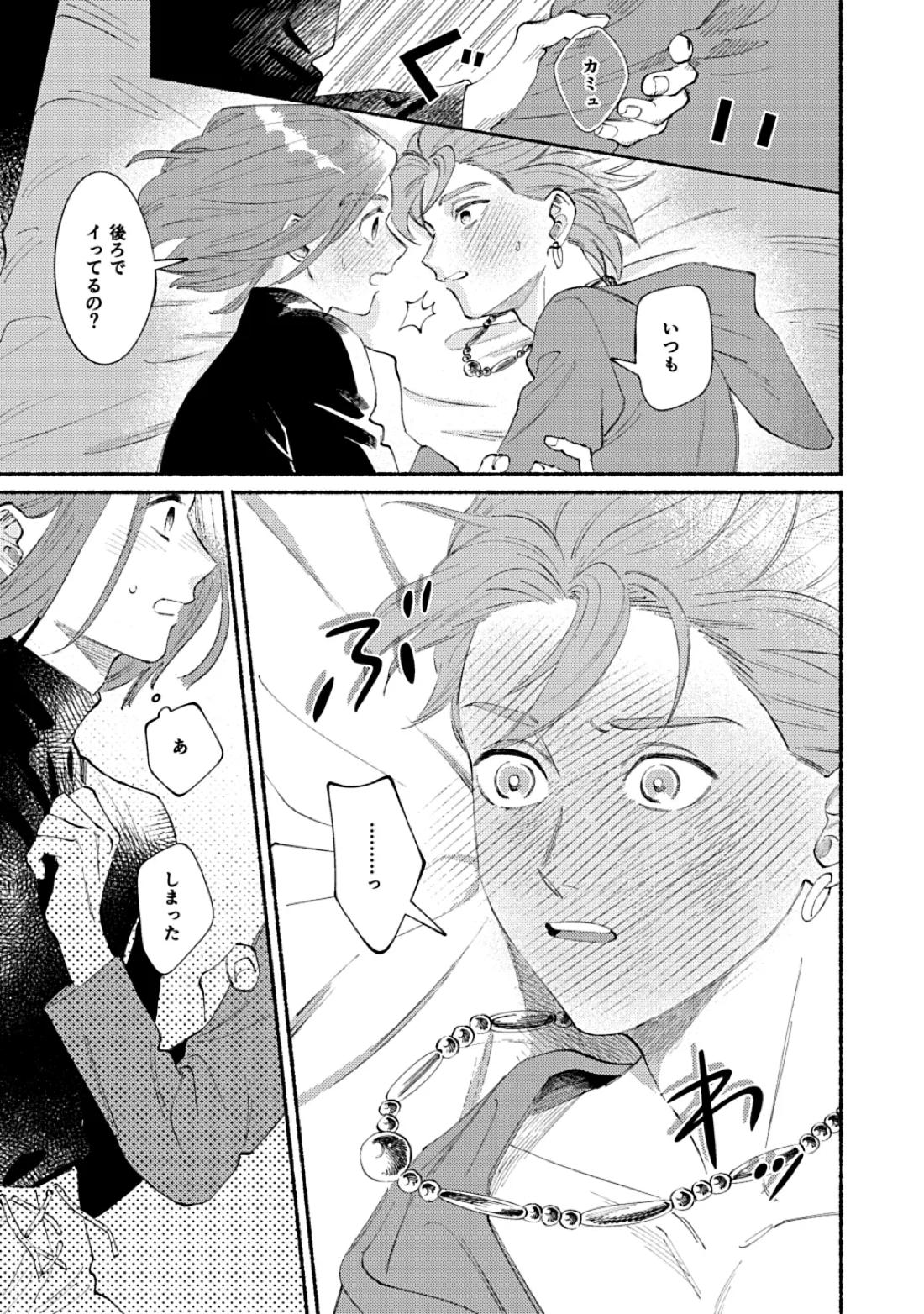 イレブンがカミュの自慰を見たがる話【ドラゴンクエスト11/主カミュ】 page 18