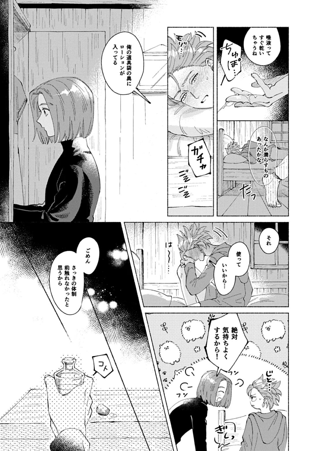 イレブンがカミュの自慰を見たがる話【ドラゴンクエスト11/主カミュ】 page 26