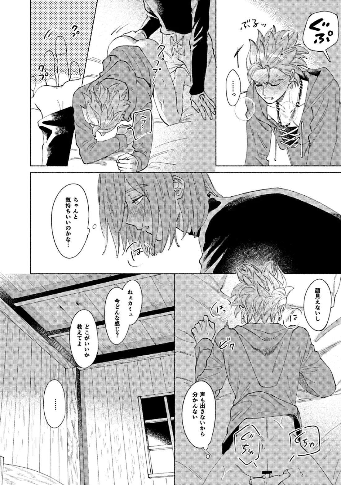 イレブンがカミュの自慰を見たがる話【ドラゴンクエスト11/主カミュ】 page 29