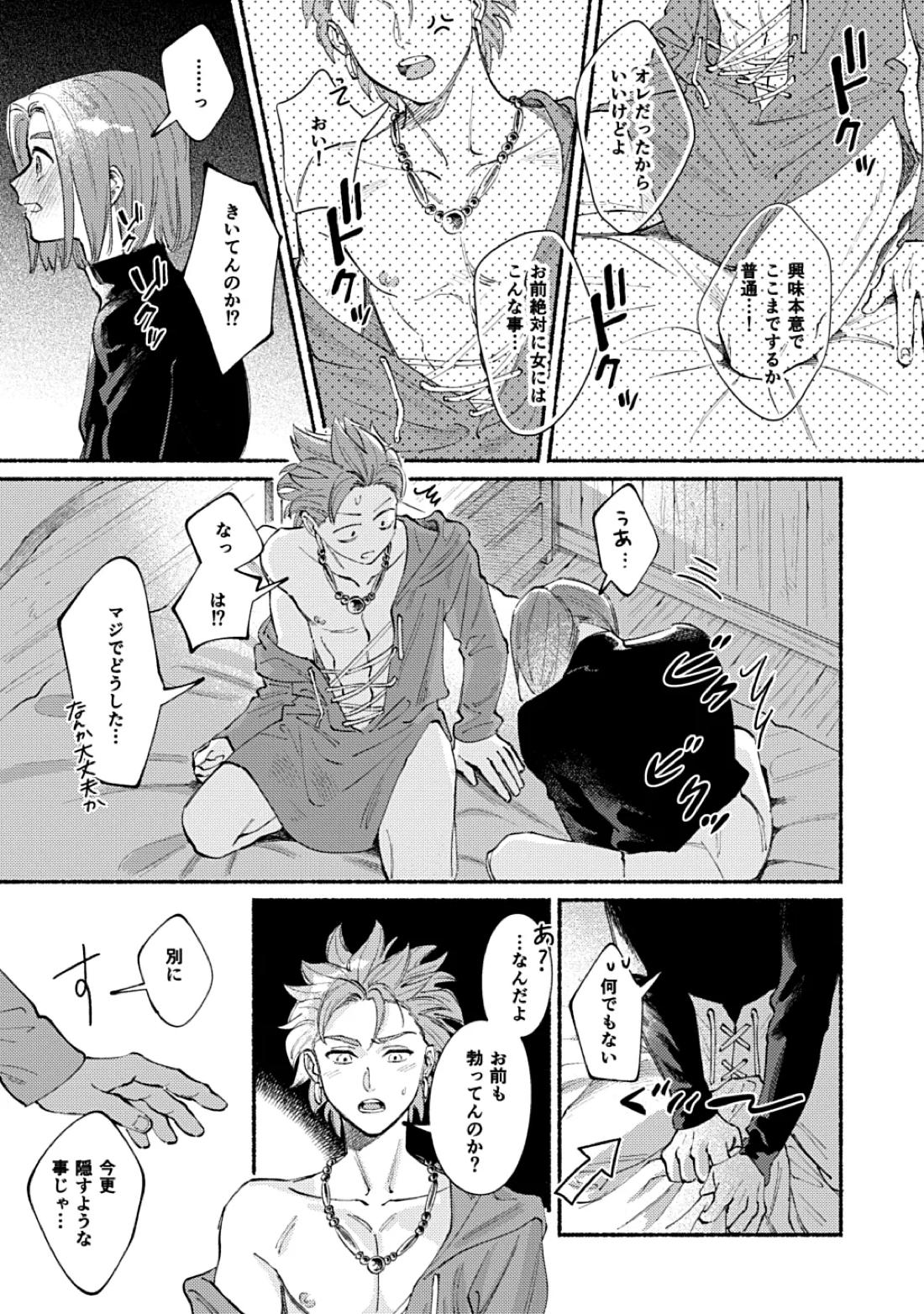 イレブンがカミュの自慰を見たがる話【ドラゴンクエスト11/主カミュ】 page 38