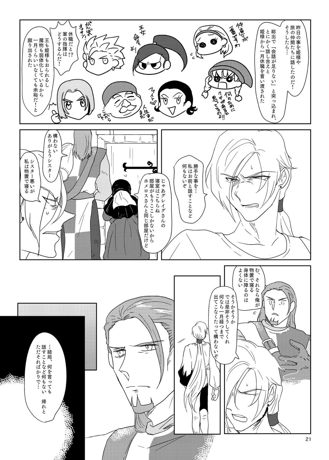その日、愛に気付いた【ドラゴンクエスト11/グレホメ】 page 19