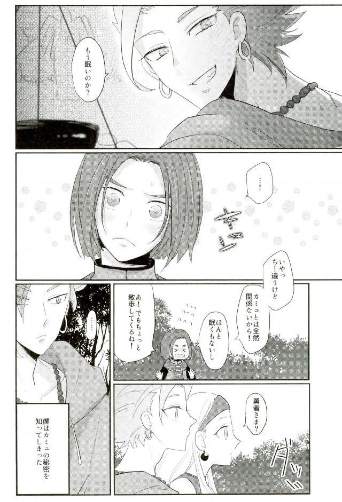 オメガの夜はヤバイぜ【ドラゴンクエスト11/主カミュ】 page 12