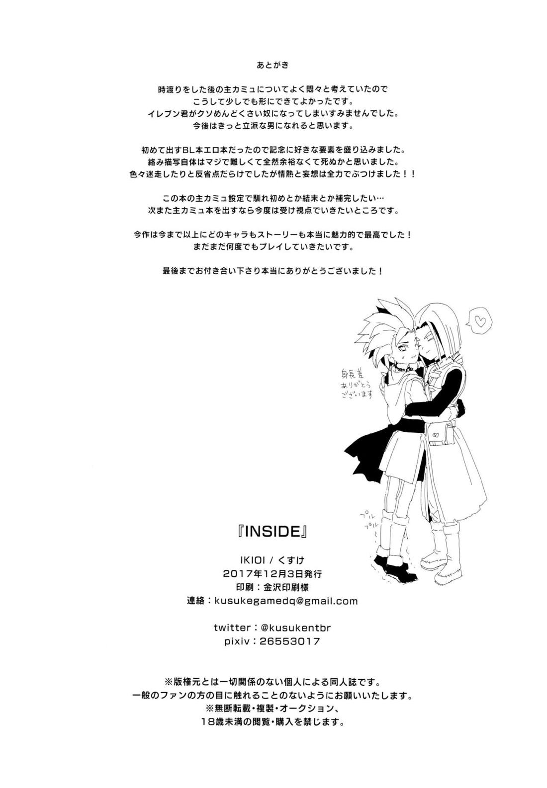 INSIDE【ドラゴンクエスト11/主カミュ】 page 37