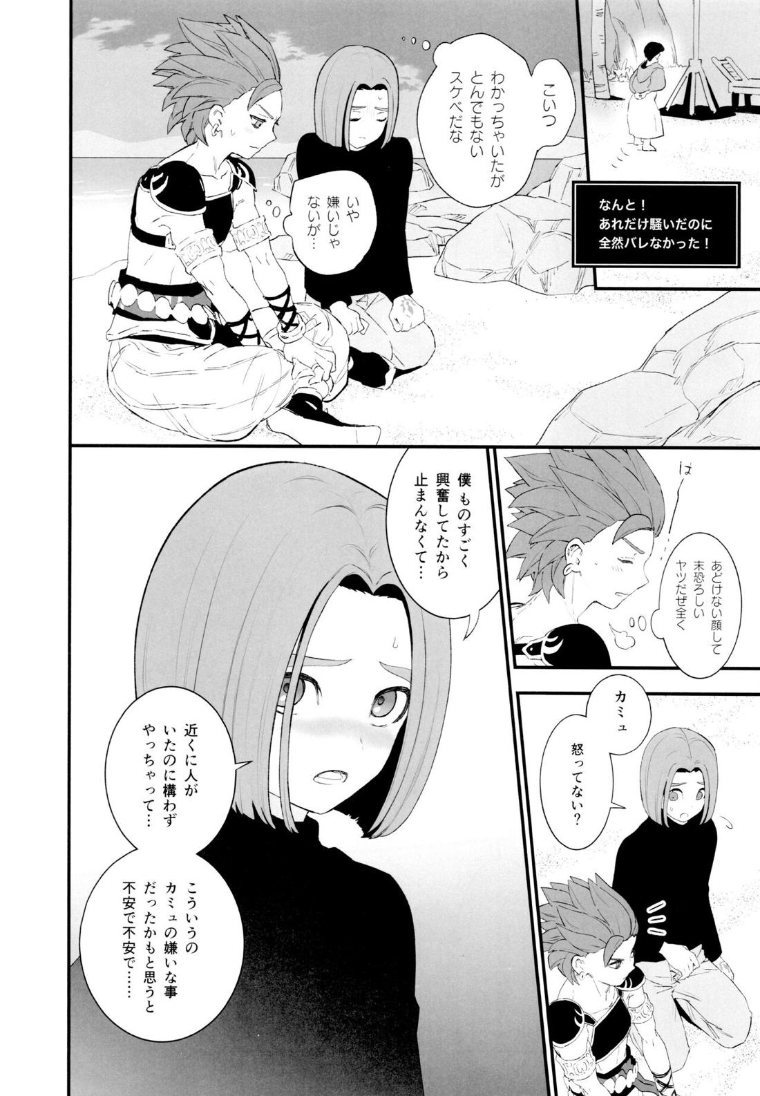大盗賊のムフフな主カミュ本【ドラゴンクエスト11/主カミュ】 page 29