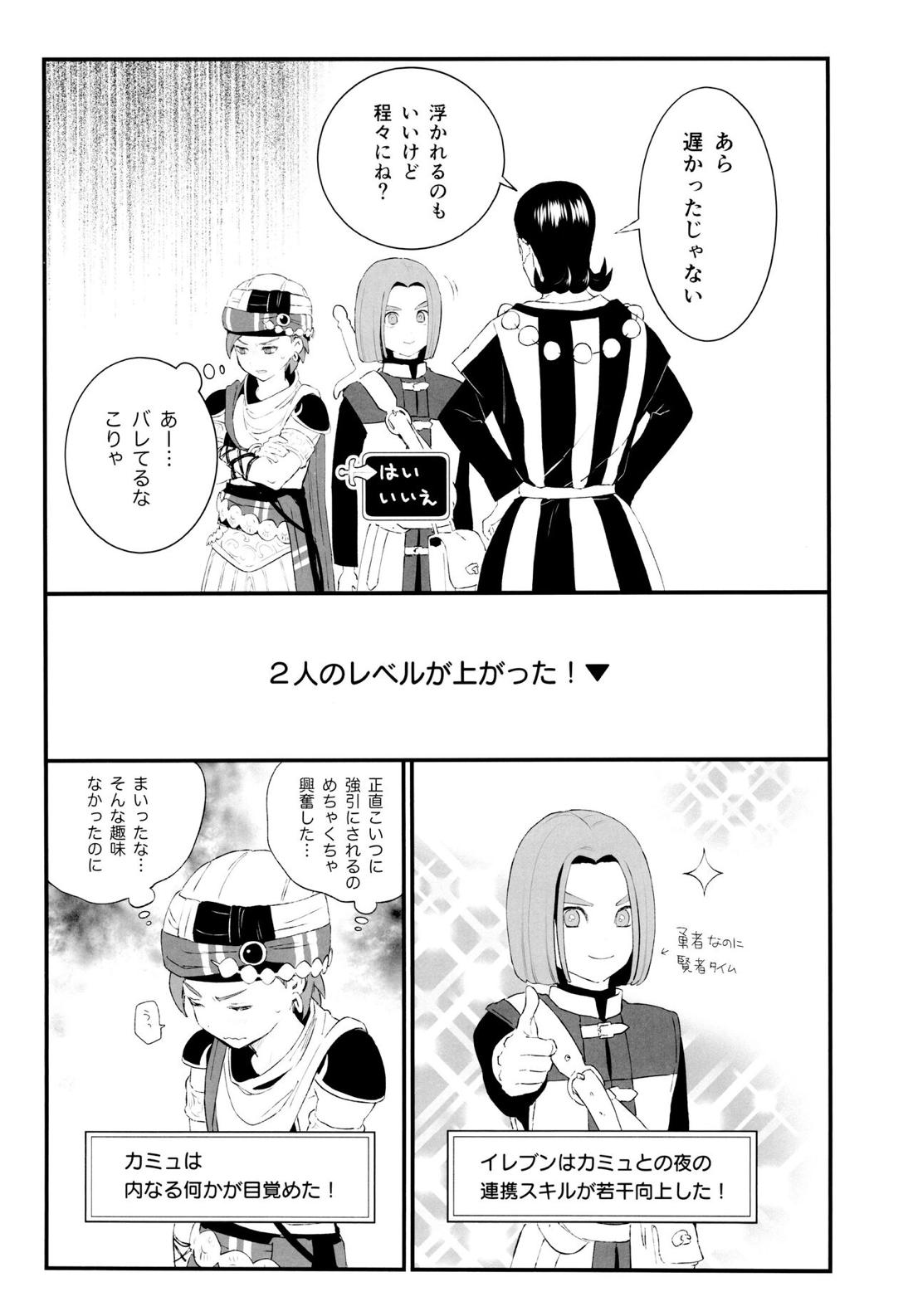大盗賊のムフフな主カミュ本【ドラゴンクエスト11/主カミュ】 page 32