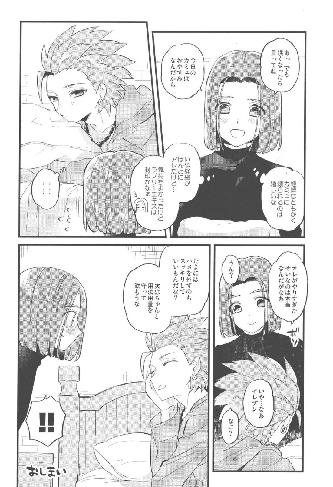 キミはぜんぶお見通し【ドラゴンクエスト11/主カミュ】 page 21