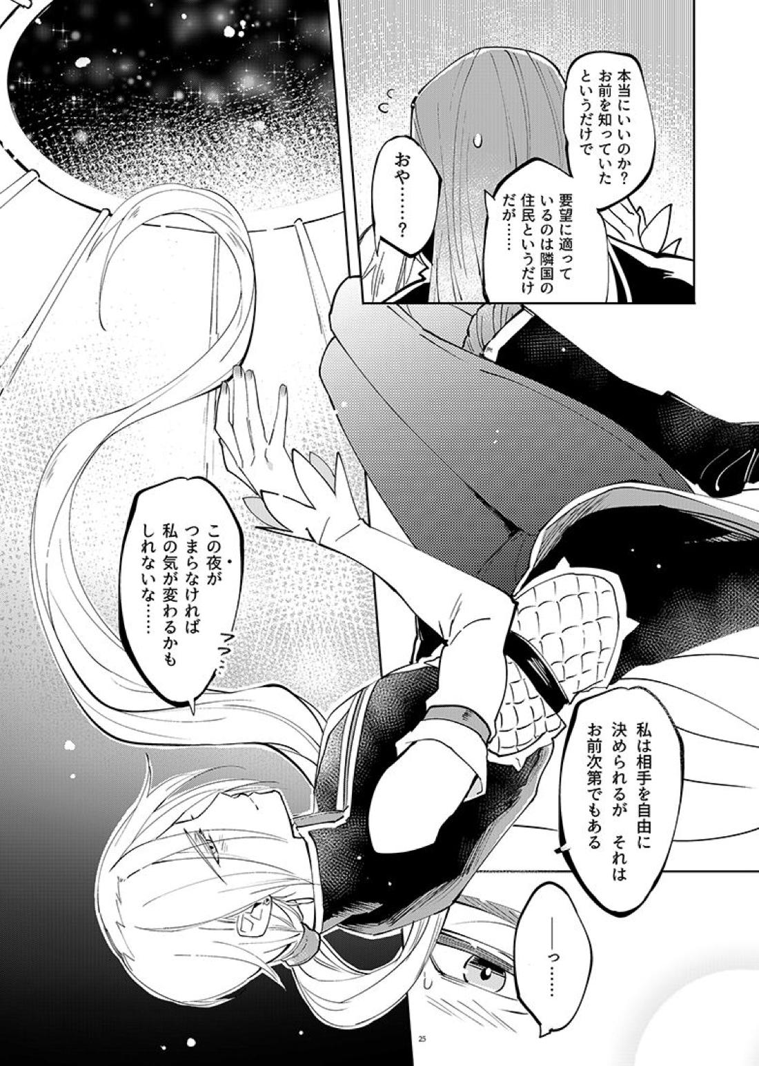 魔物ノ国の姫君【ドラゴンクエスト11/グレホメ】 page 25