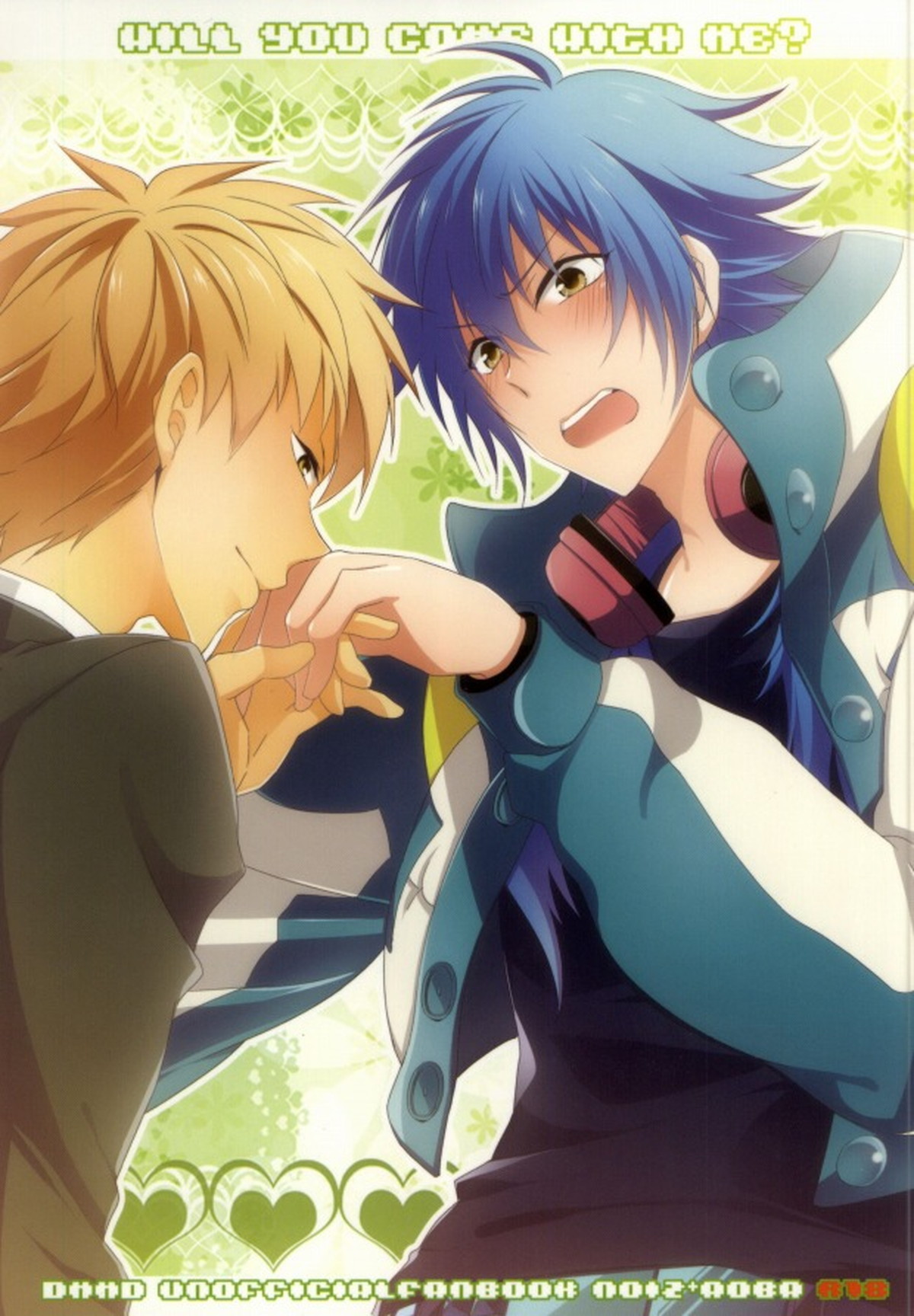 Recommended BL manga "will you come with me【DRAMAtical Murder/ノイ蒼】" cover image