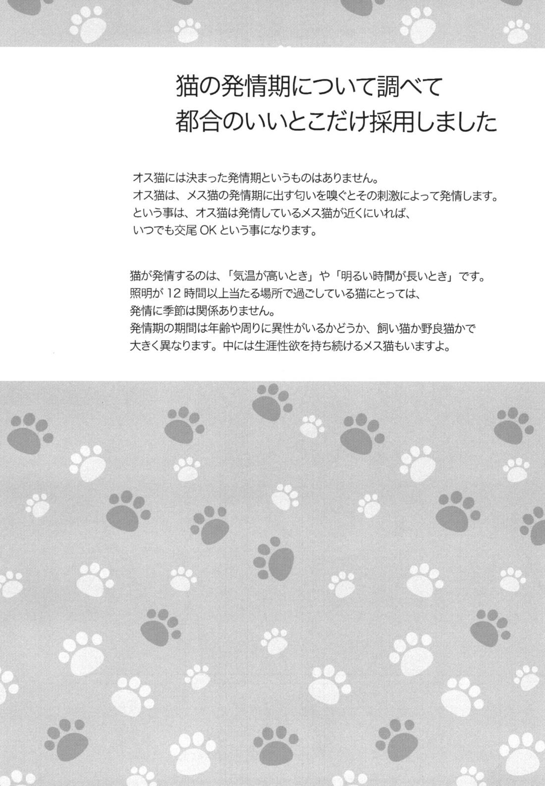 発情♂猫のオナホになるニャン【ドリフェス!/三純】 page 17