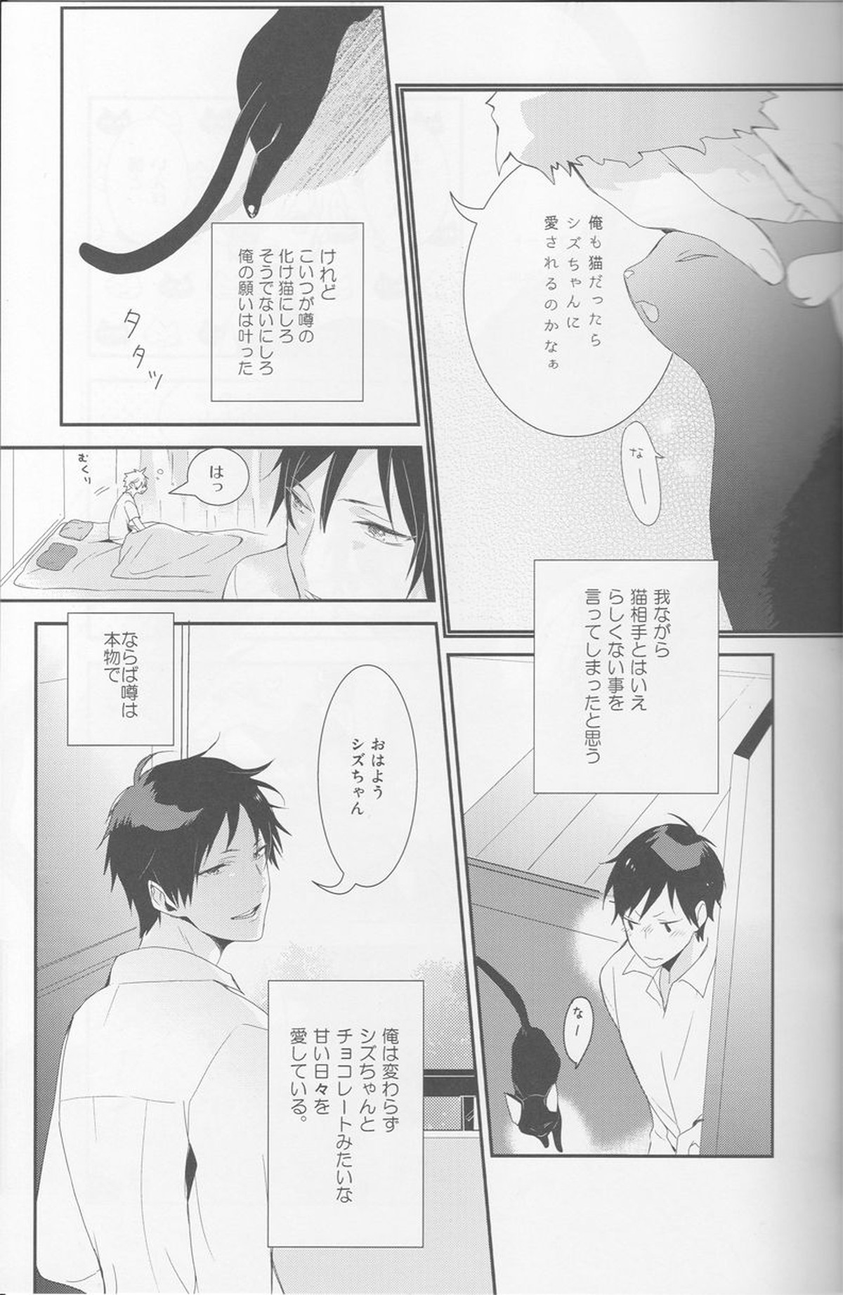 キャット・アンド・チョコレート【デュラララ!!/シズイザ】 page 32