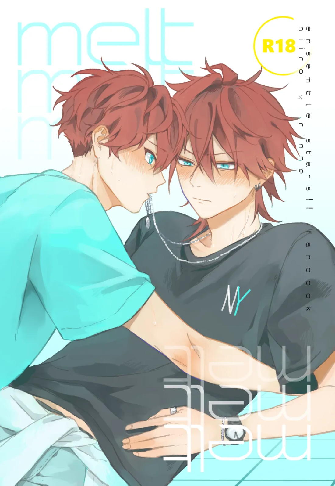 Recommended BL manga "melt【あんさんぶるスターズ!/一彩×燐音】" cover image