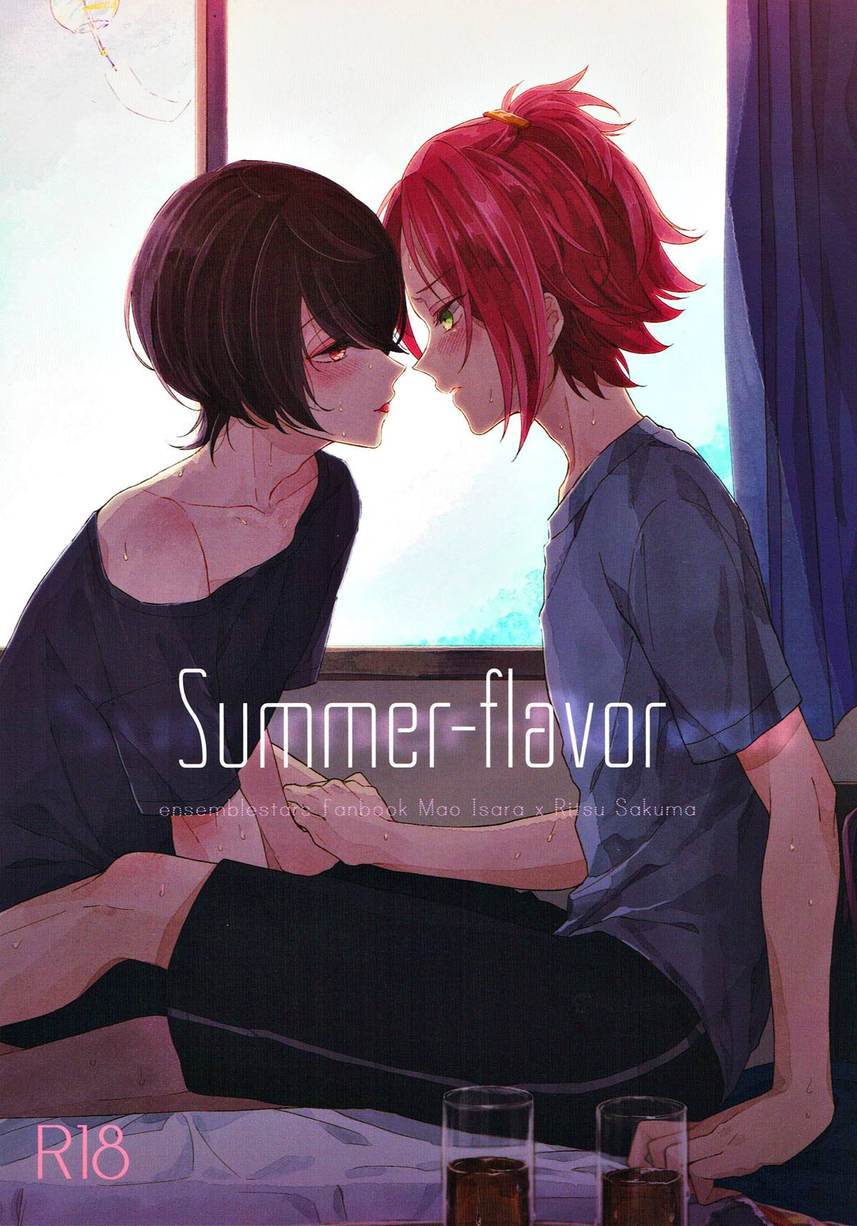 Recommended BL manga "Summer-flavor【あんさんぶるスターズ!/まおりつ】" cover image