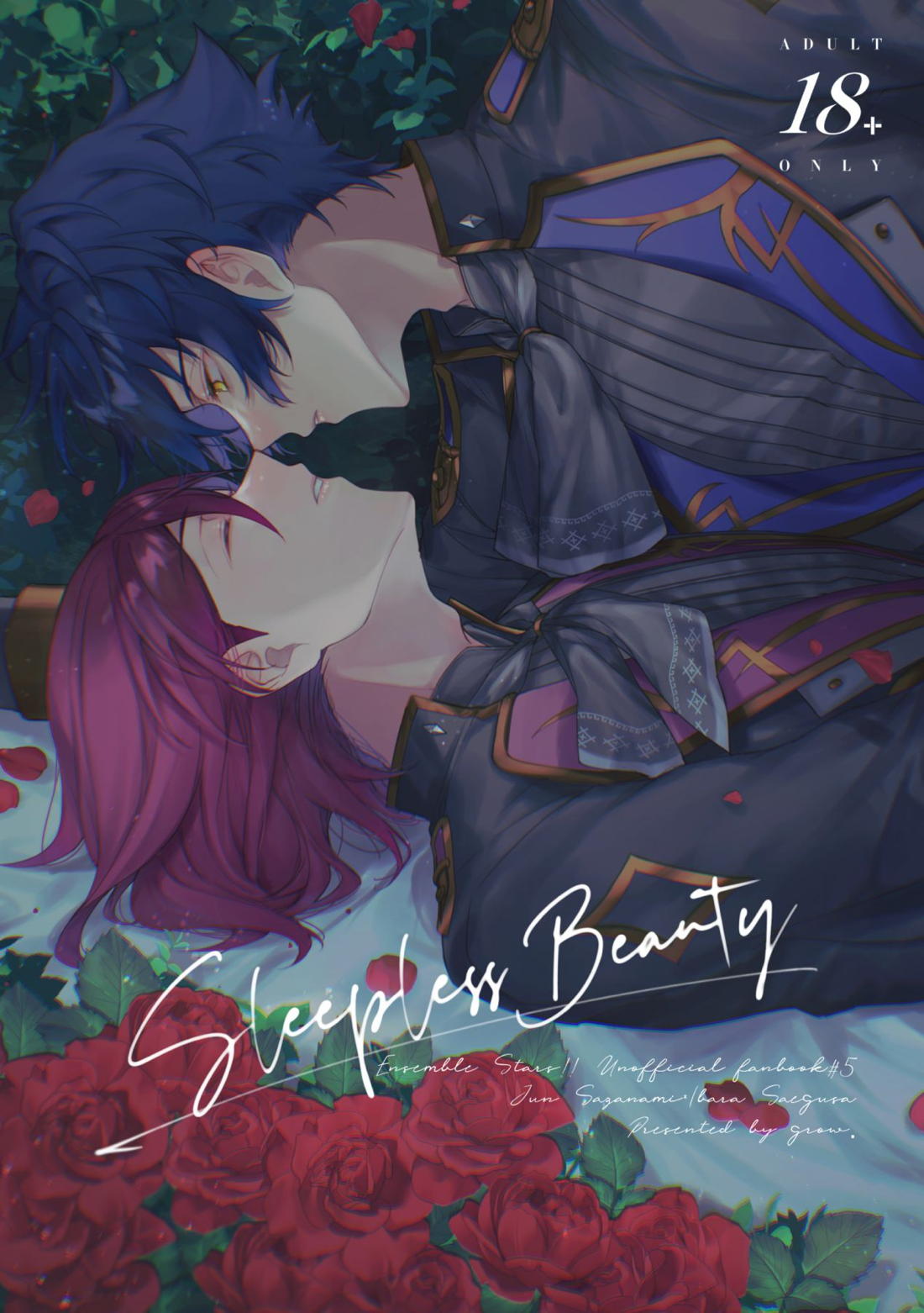 Recommended BL manga "Sleepless Beauty【あんさんぶるスターズ!/ジュン茨】" cover image