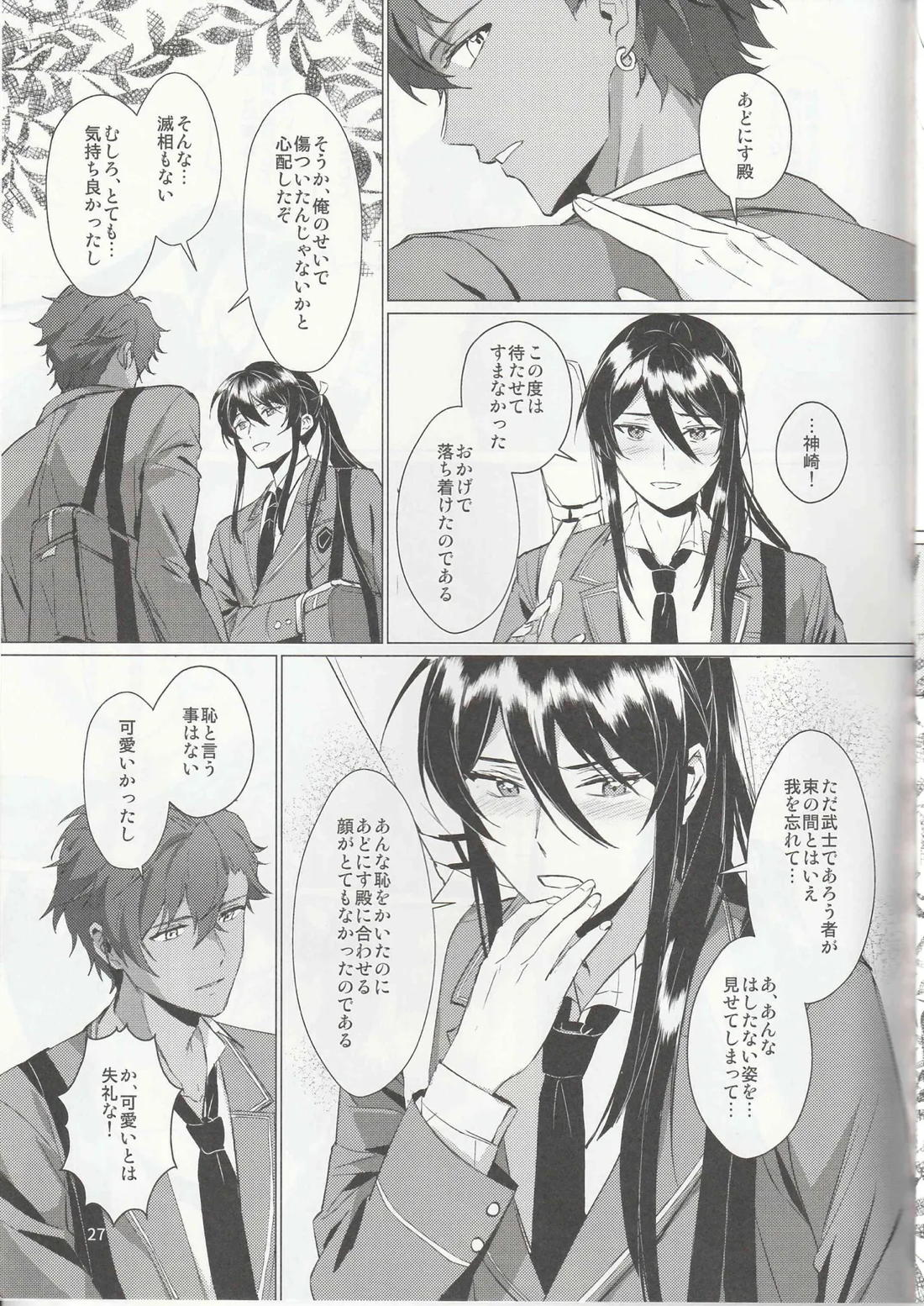 ある武士ドルの初夜事情【あんさんぶるスターズ!/アド颯】 page 26