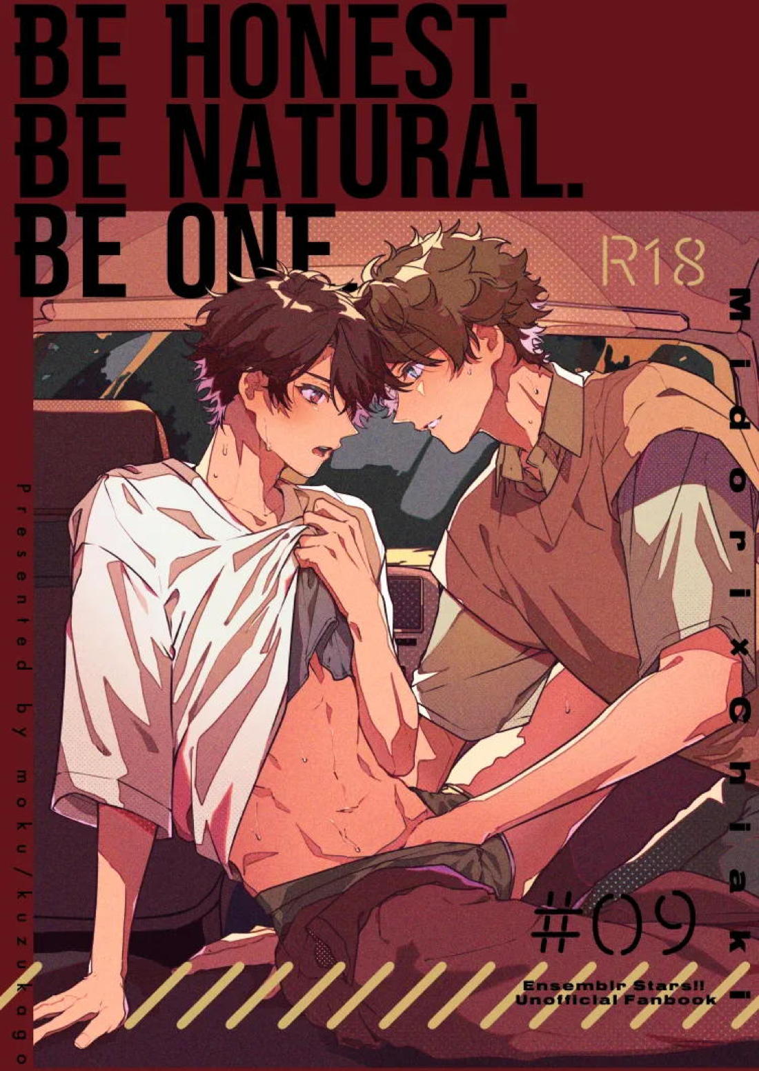 Recommended BL manga "BE HONEST. BE NATURAL. BE ONE【あんさんぶるスターズ!/翠千(みどちあ)】" cover image
