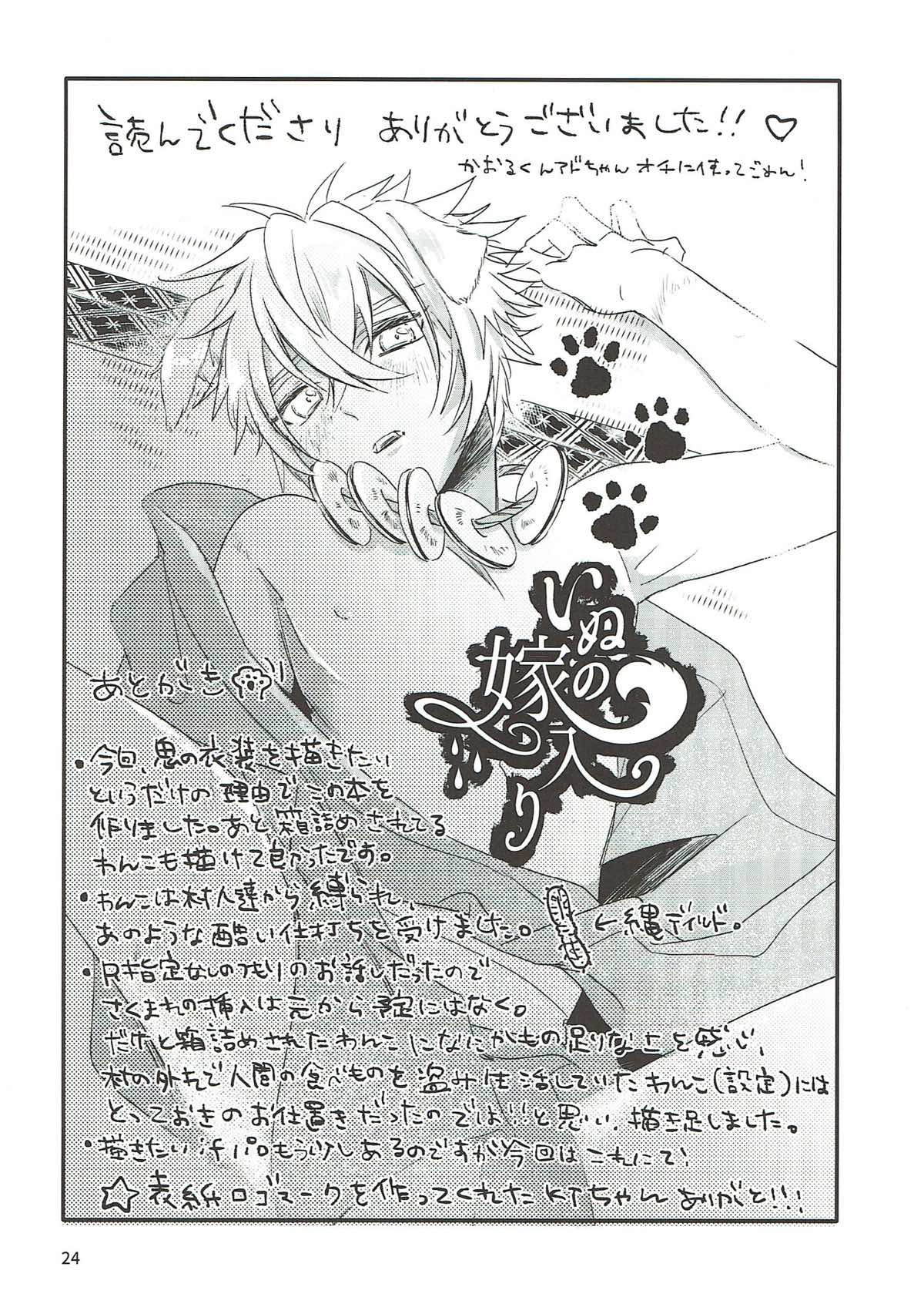 いぬの嫁入り【あんさんぶるスターズ!/零晃】 page 23