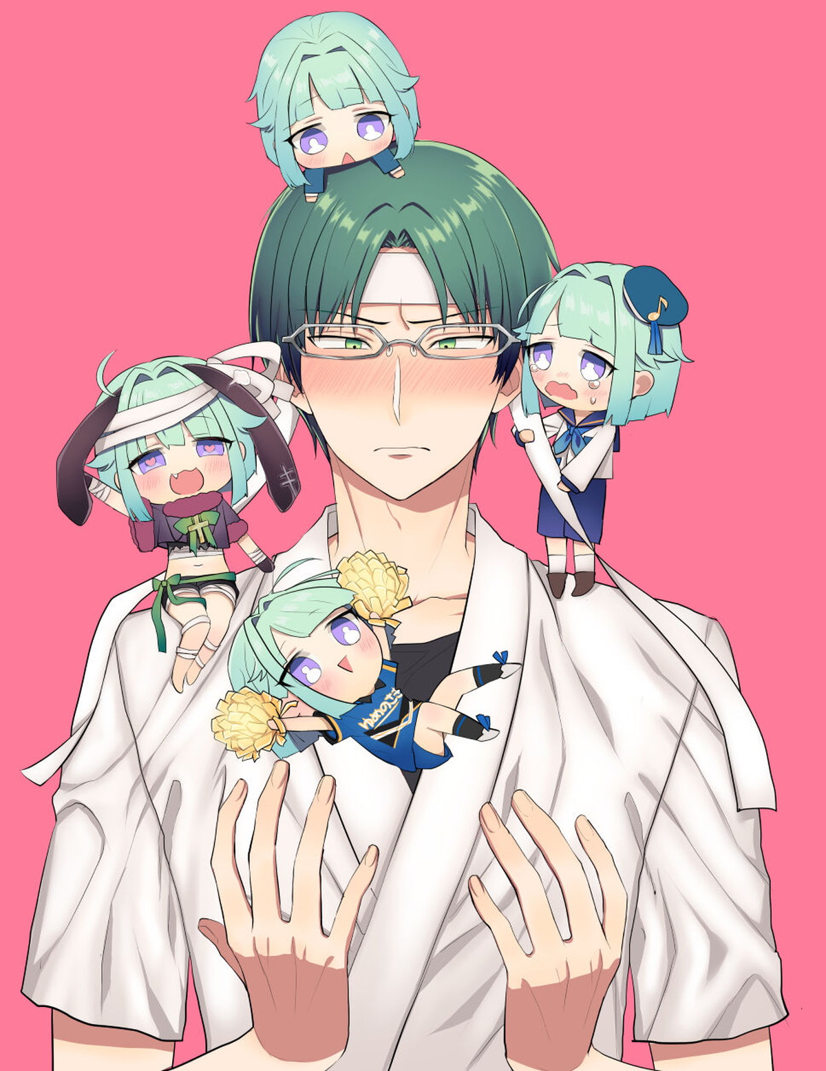 僕たちの天使は年上の男と付き合っている【あんさんぶるスターズ!/蓮巳×紫之】 page 27