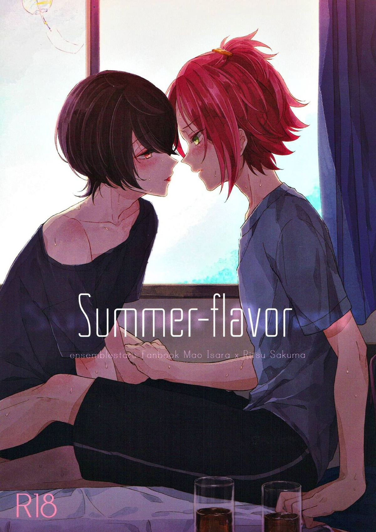 Recommended BL manga "Summer-flavor【あんさんぶるスターズ!/まおりつ】" cover image