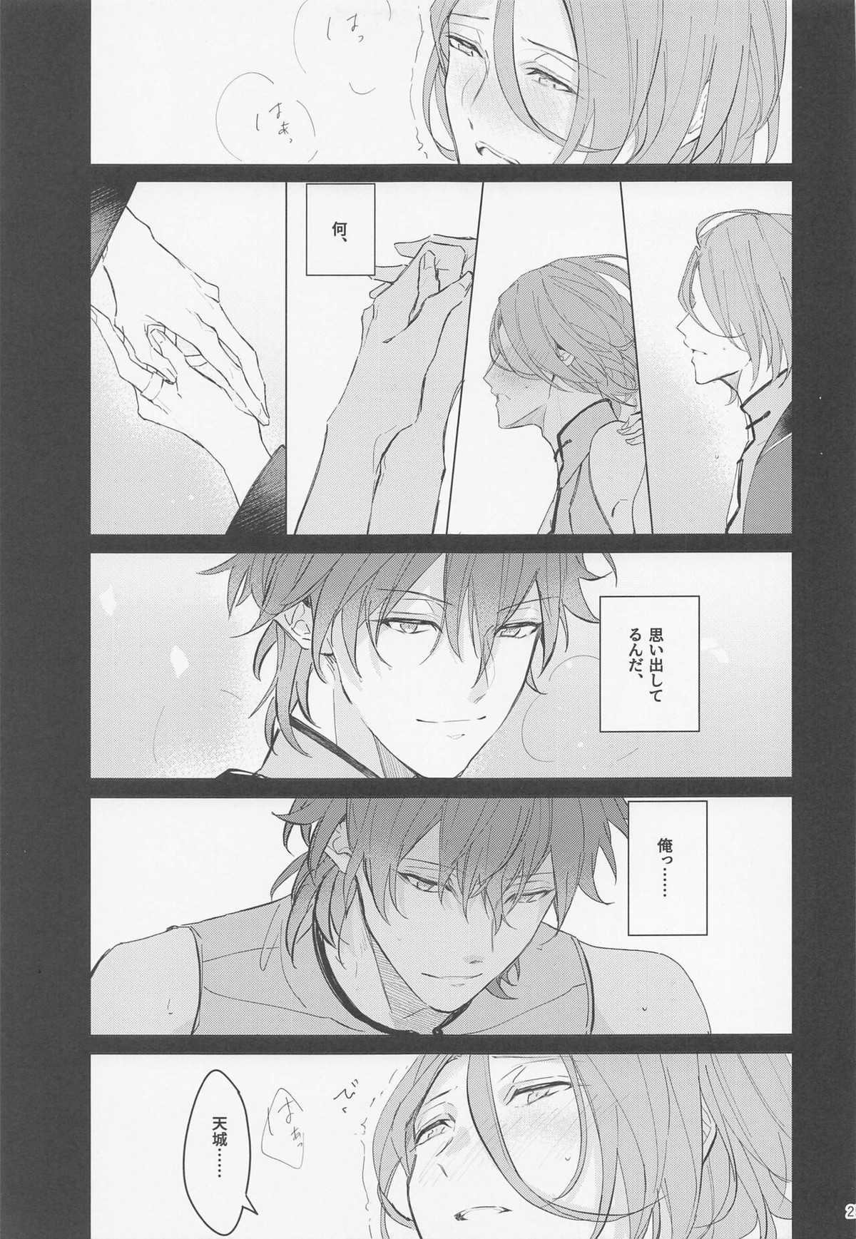 段取りの全部決まってるxxxなんて気持ちヨくねェだろうが【あんさんぶるスターズ!/燐音×HiMERU】 page 25
