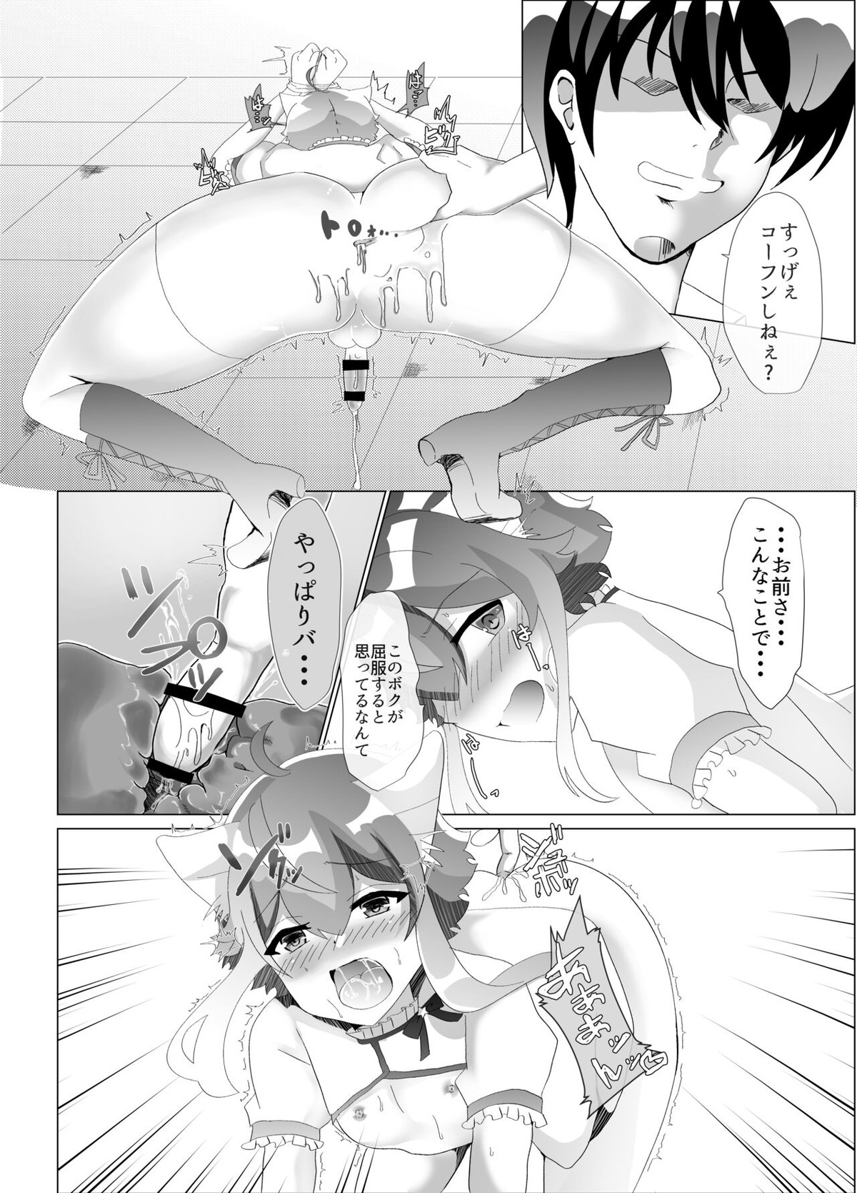 仔猫を輪姦凌辱【あんさんぶるスターズ!/モブ姫】 page 17