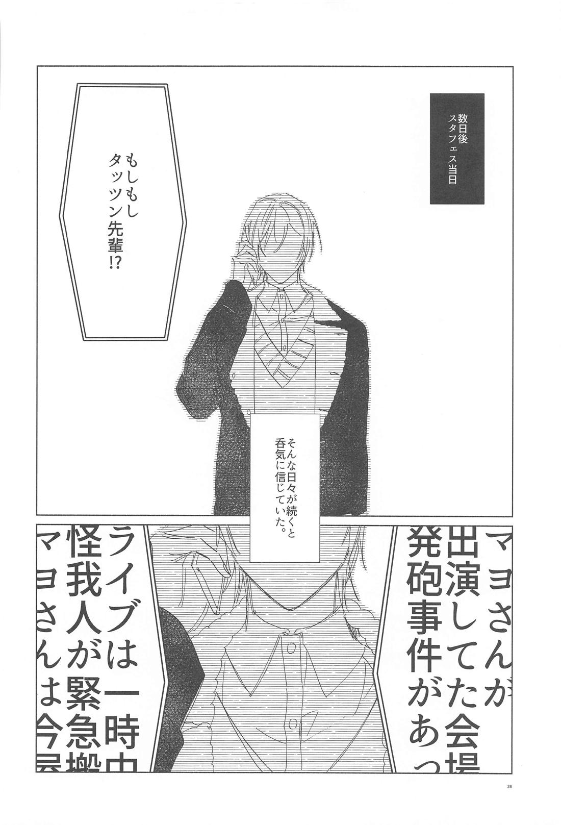 愛故に！寂し紛れのゼロ距離射撃【あんさんぶるスターズ!/たつまよ】 page 35