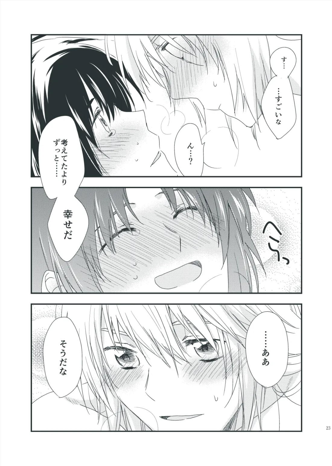 手習いは、坂に車を押す如し。【蒼穹のファフナー/総一】 page 21
