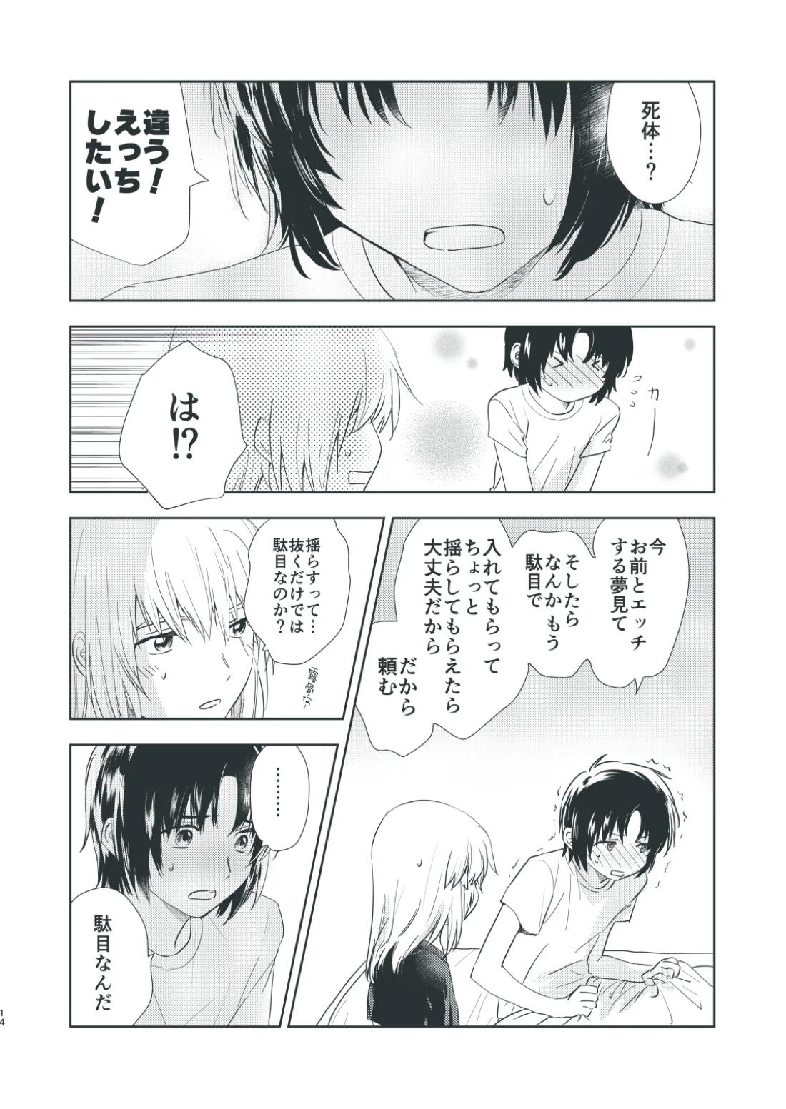 ぼくらのひそかな真夜中のできごと【蒼穹のファフナー/総一】 page 14