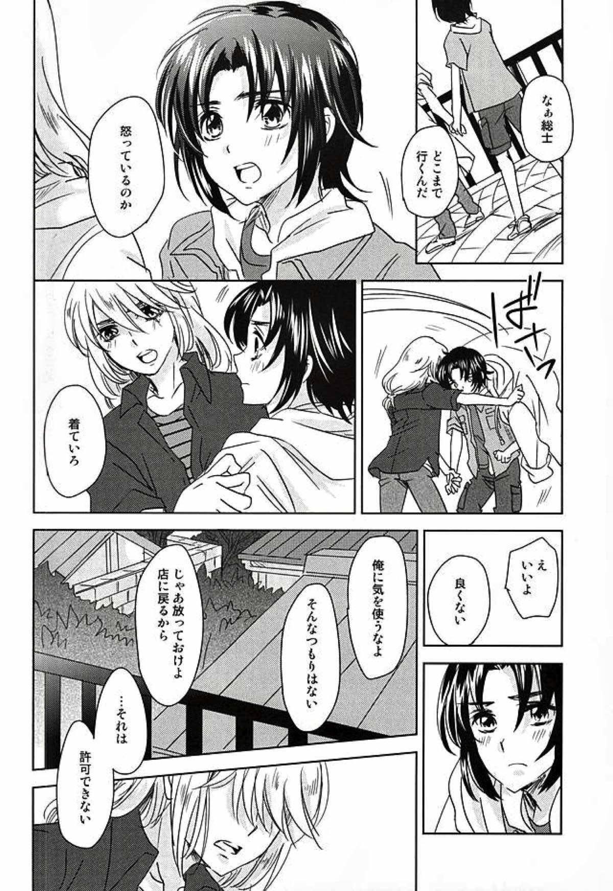 空色ボーダーライン【蒼穹のファフナー/総一】 page 13
