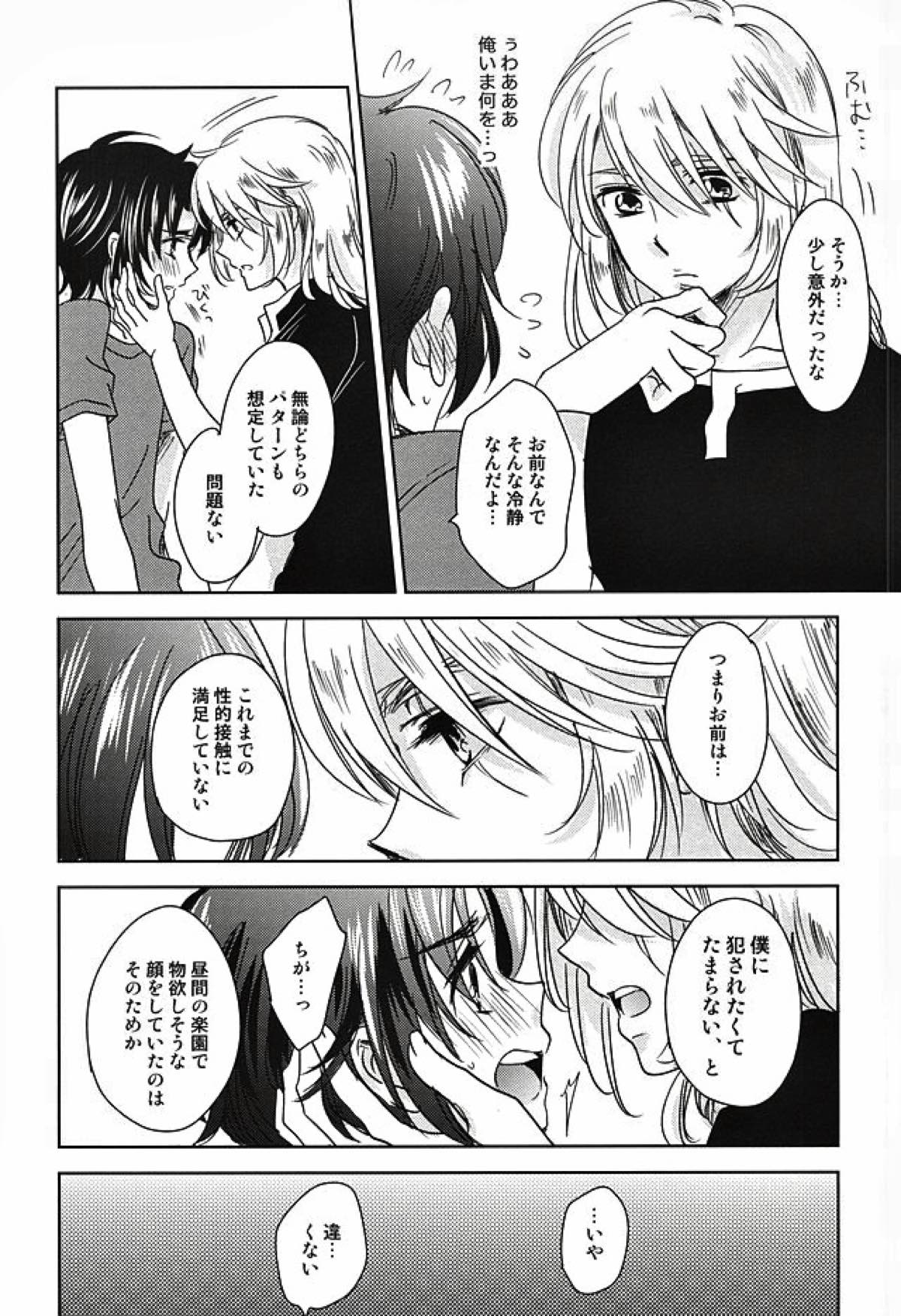 ねてもさめても【蒼穹のファフナー/総一】 page 11