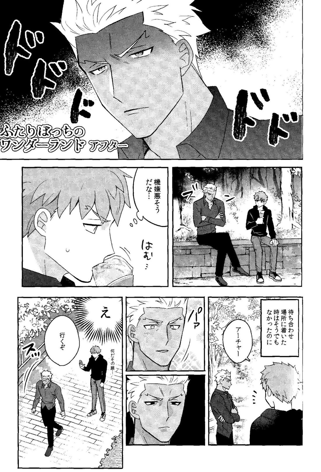 ふたりぼっちのワンダーランドアフター【Fateシリーズ/弓士】 page 15
