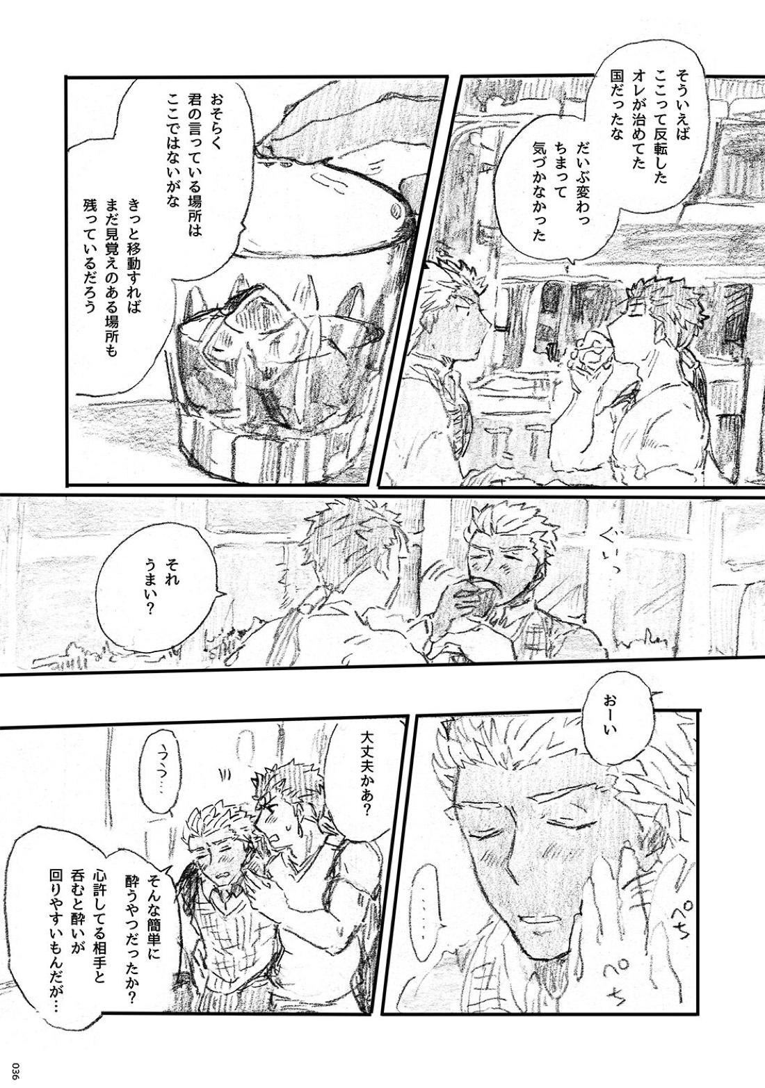 あの水平線の向こう【Fateシリーズ/槍弓】 page 35