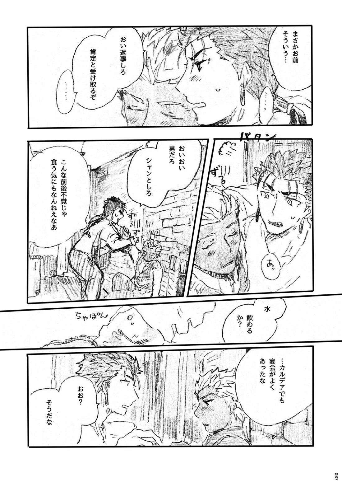 あの水平線の向こう【Fateシリーズ/槍弓】 page 36