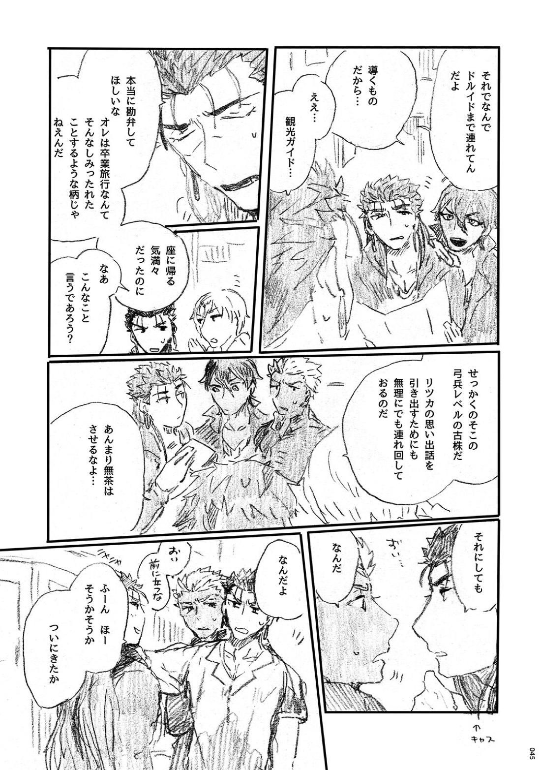 あの水平線の向こう【Fateシリーズ/槍弓】 page 44