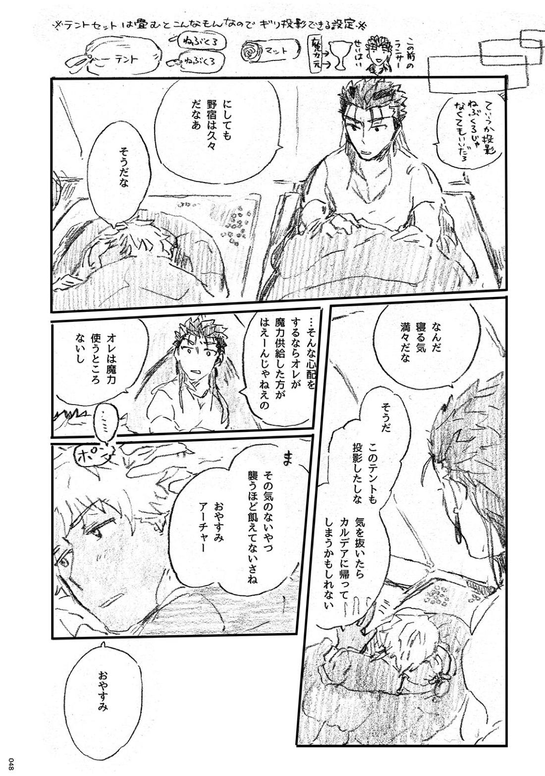 あの水平線の向こう【Fateシリーズ/槍弓】 page 47