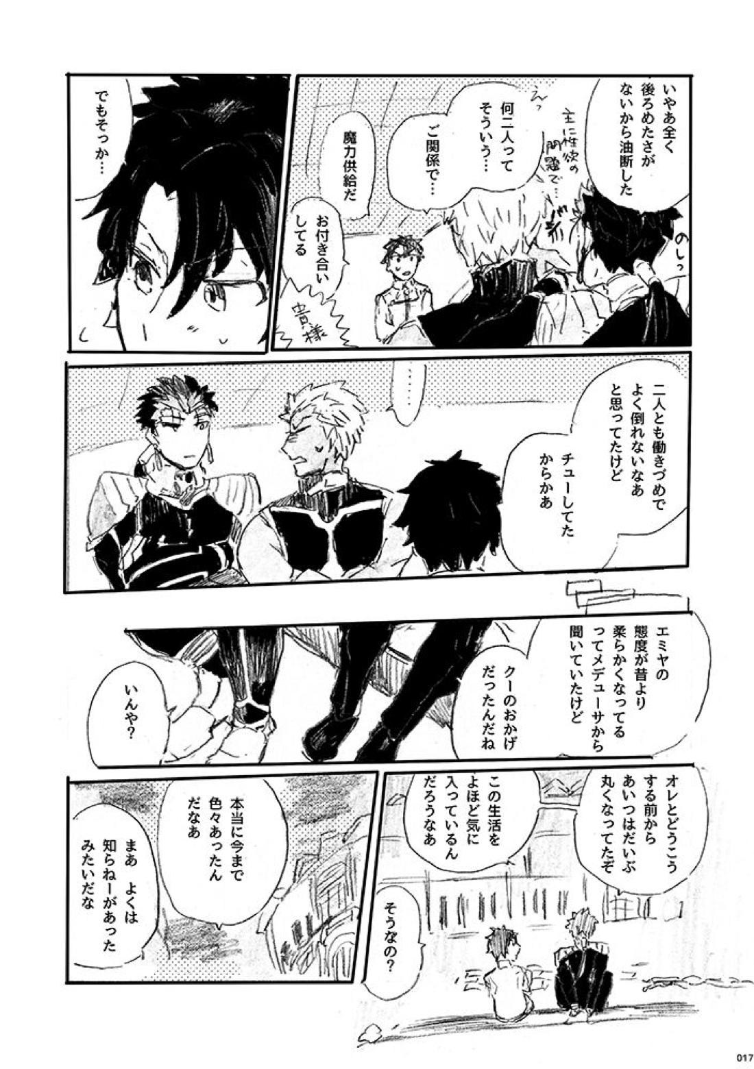 愛じゃ世界は救えない【Fateシリーズ/槍弓】 page 16