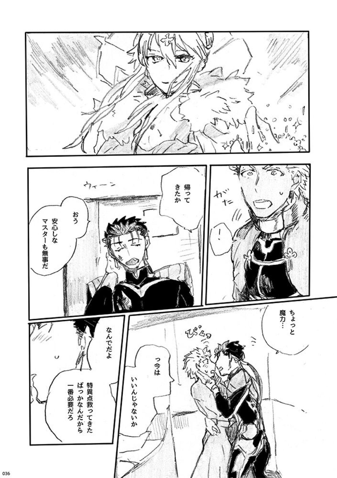 愛じゃ世界は救えない【Fateシリーズ/槍弓】 page 35
