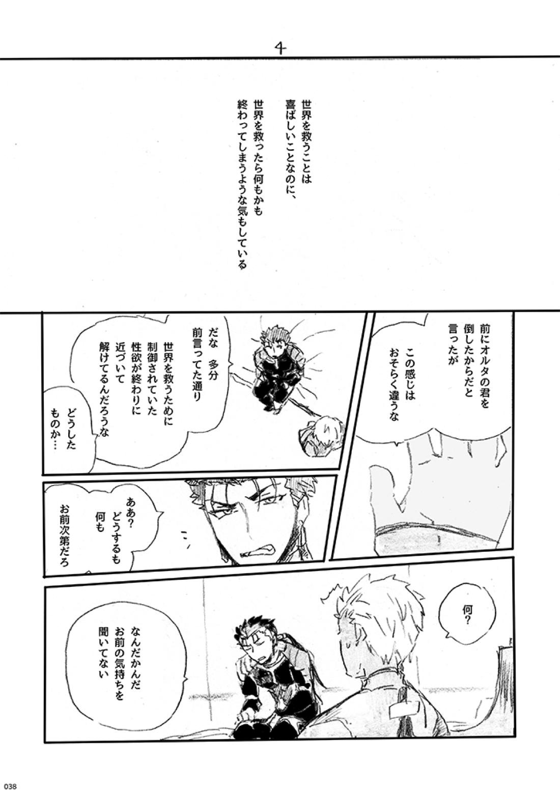 愛じゃ世界は救えない【Fateシリーズ/槍弓】 page 37