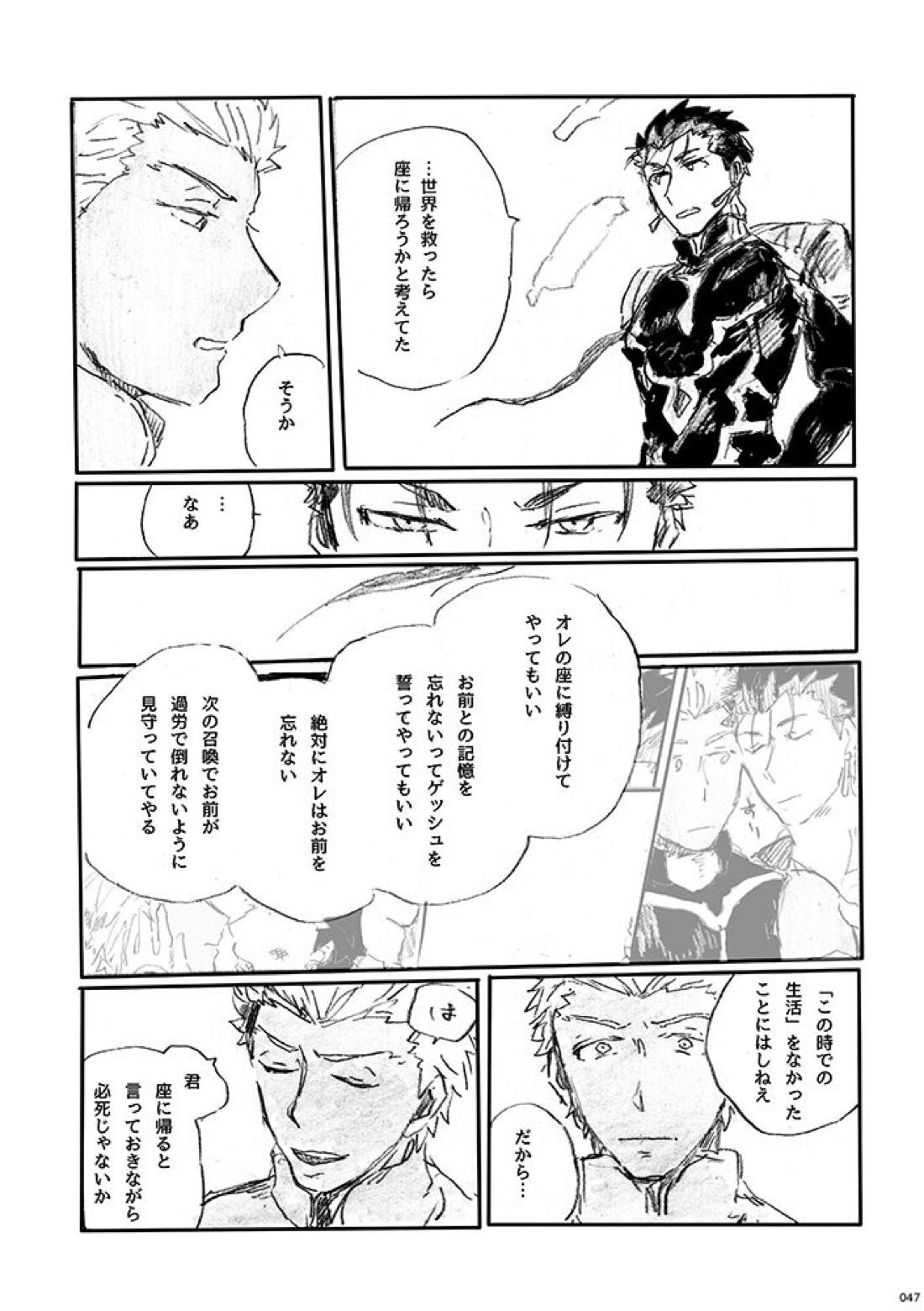 愛じゃ世界は救えない【Fateシリーズ/槍弓】 page 46