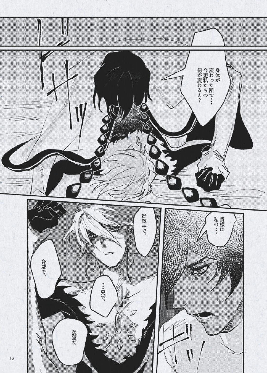 愛でも歪なままで良い【Fateシリーズ/ジュナカル】 page 17