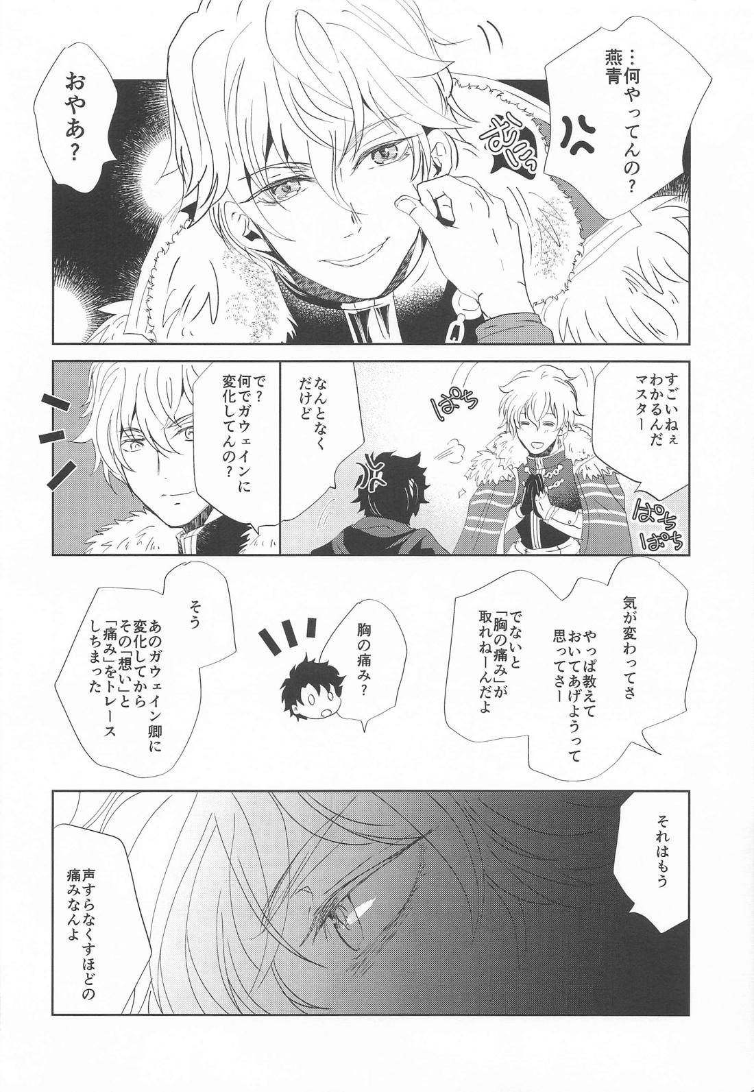 沈黙の声が響いている【Fateシリーズ/ガウェぐだ♂】 page 11