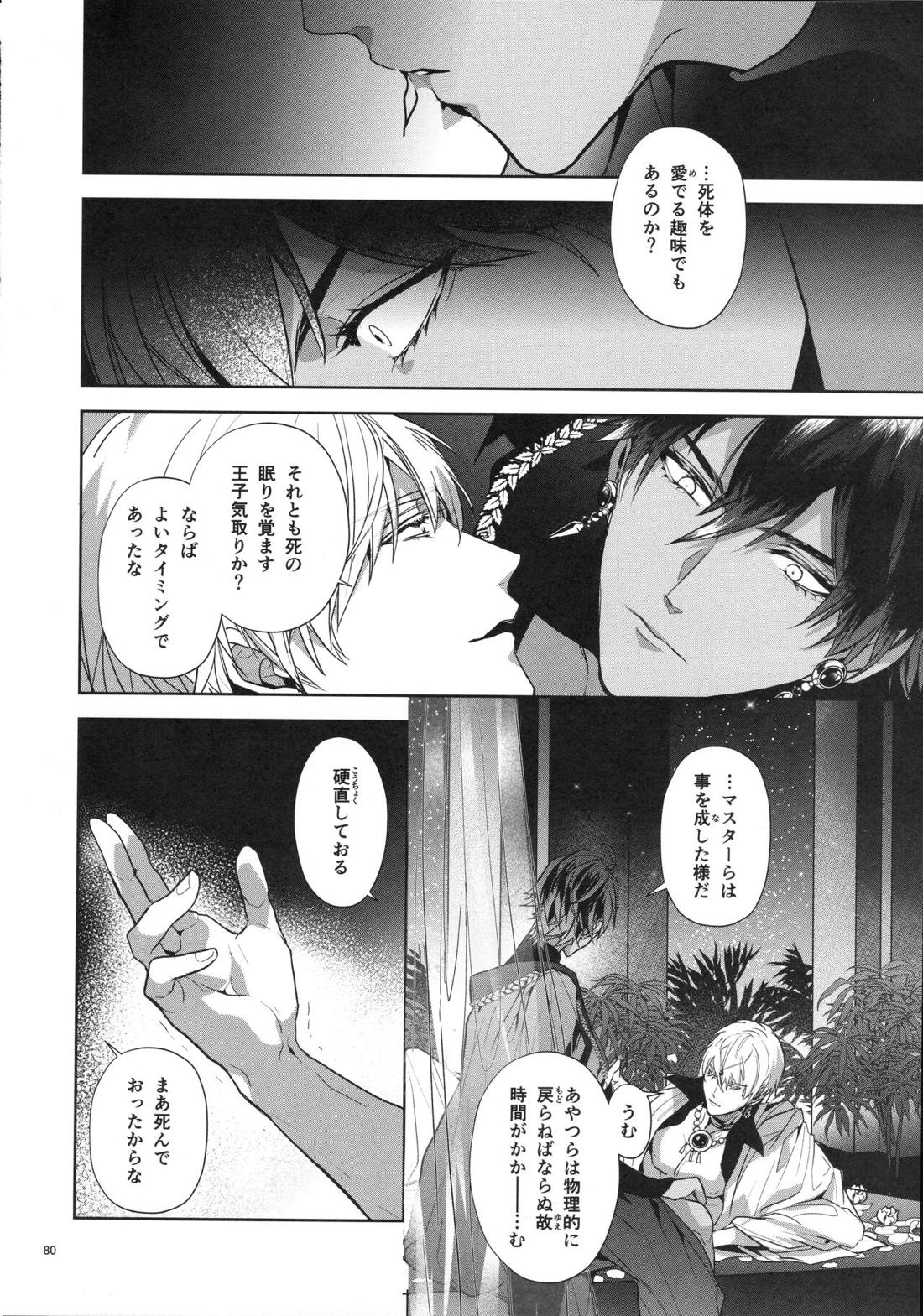 バビロニア紀行 古代の王たち 前編【Fateシリーズ/オジギル(アーチャー)】 page 80