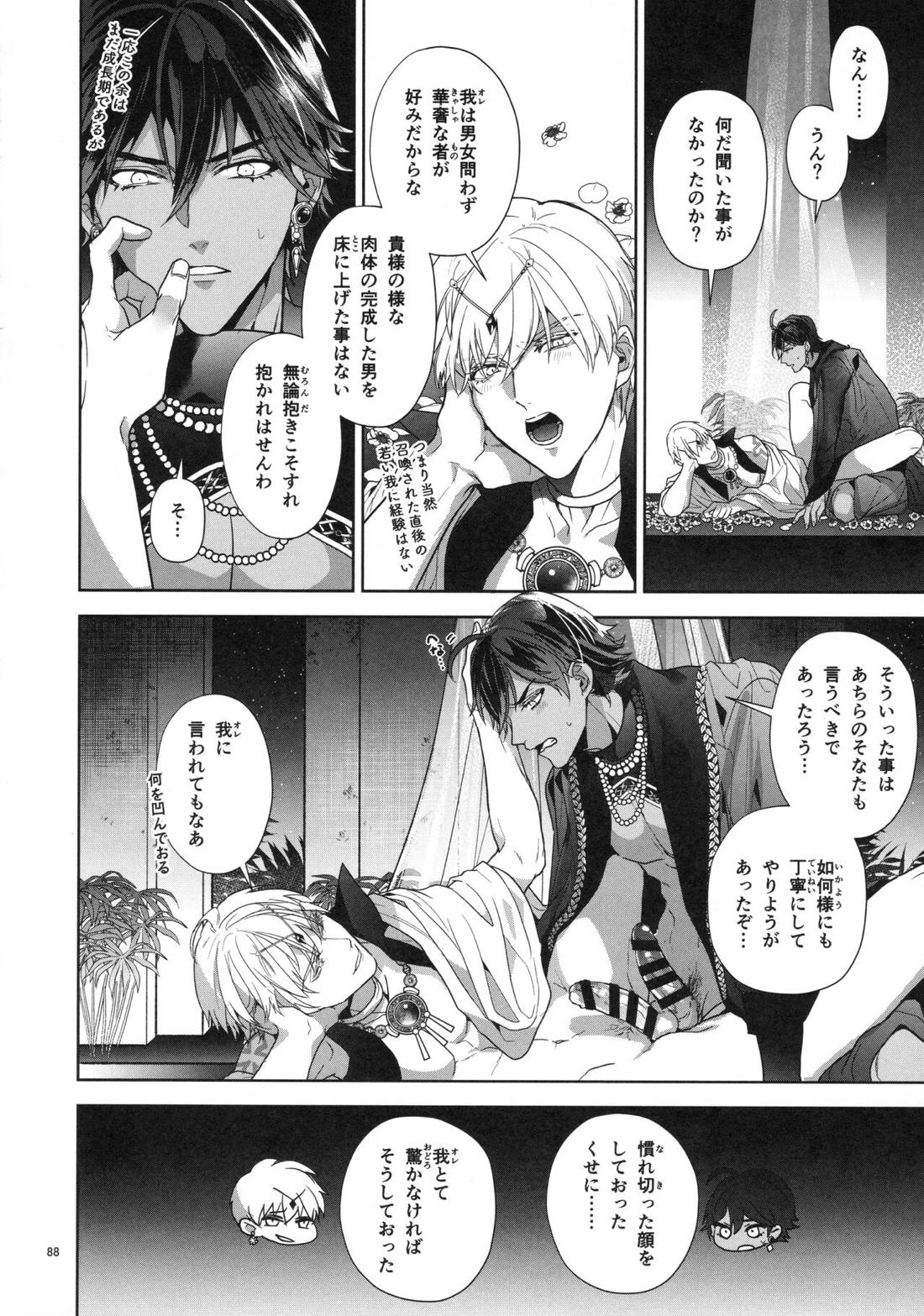 バビロニア紀行 古代の王たち 前編【Fateシリーズ/オジギル(アーチャー)】 page 88