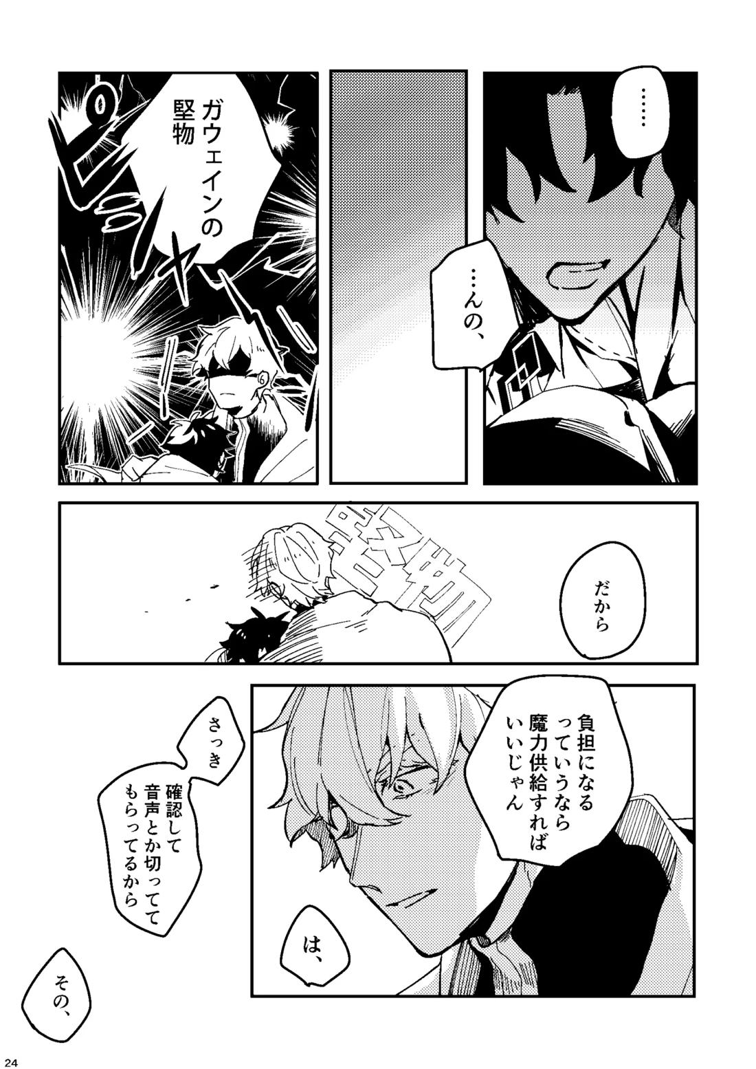 One of the consequences【Fateシリーズ/ガウェぐだ♂】 page 20