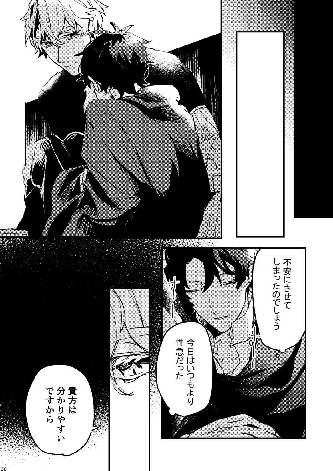 One of the consequences【Fateシリーズ/ガウェぐだ♂】 page 32