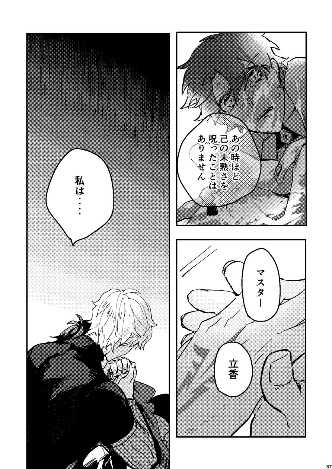 One of the consequences【Fateシリーズ/ガウェぐだ♂】 page 33