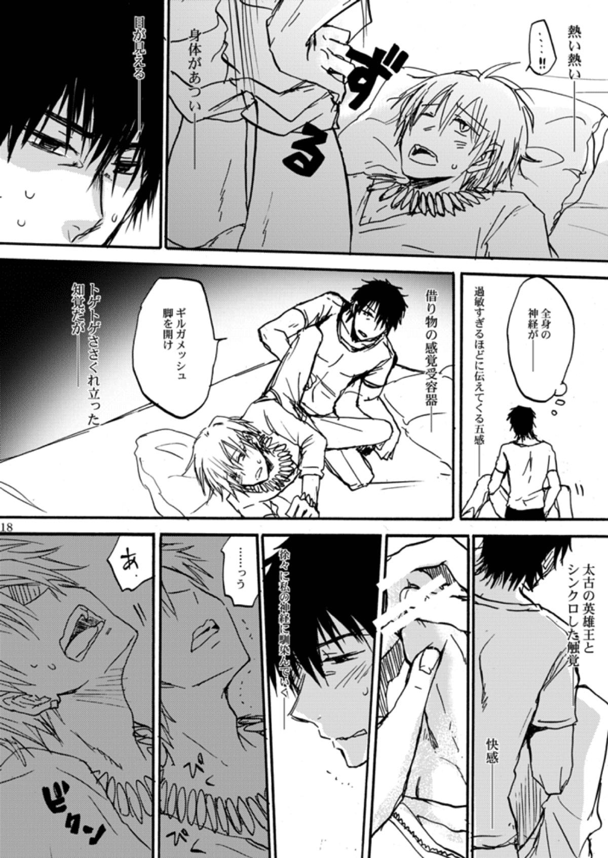 知覚共有アクセスディコントロール【Fateシリーズ/言ギル】 page 17