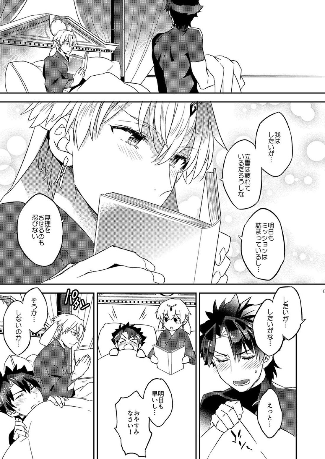 王様のホントの気持ち【Fateシリーズ/ぐだキャスギル♂】 page 13